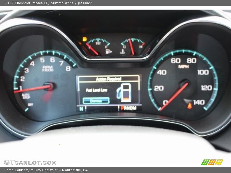 Summit White / Jet Black 2017 Chevrolet Impala LT