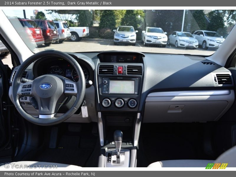 Dark Gray Metallic / Black 2014 Subaru Forester 2.5i Touring