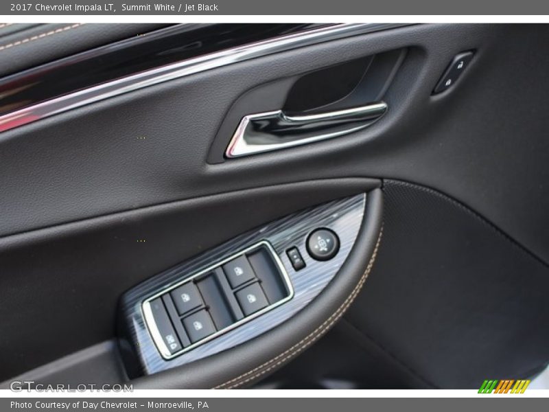 Summit White / Jet Black 2017 Chevrolet Impala LT