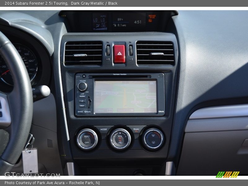 Dark Gray Metallic / Black 2014 Subaru Forester 2.5i Touring