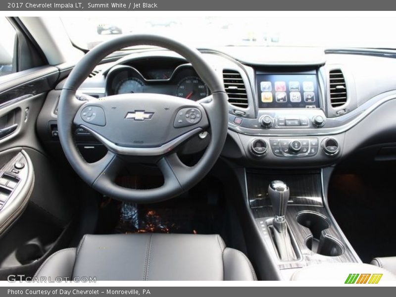 Summit White / Jet Black 2017 Chevrolet Impala LT