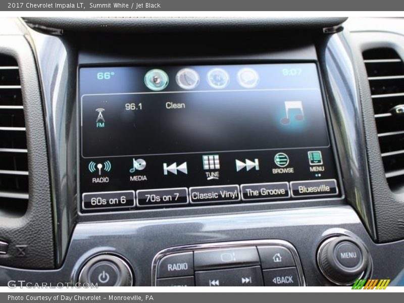 Summit White / Jet Black 2017 Chevrolet Impala LT