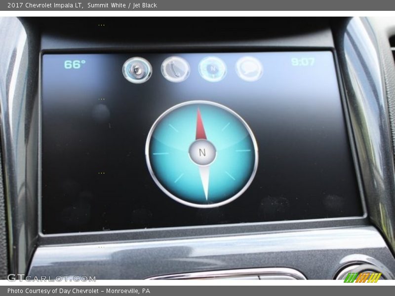Summit White / Jet Black 2017 Chevrolet Impala LT
