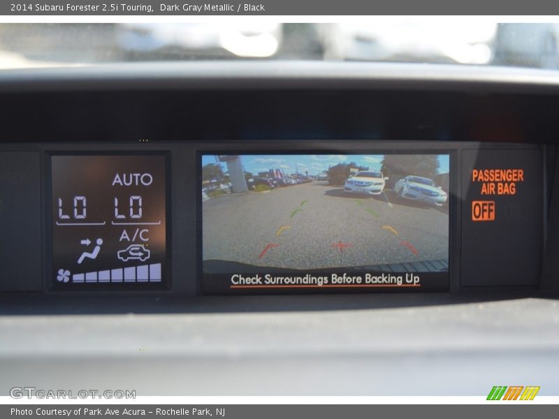 Dark Gray Metallic / Black 2014 Subaru Forester 2.5i Touring