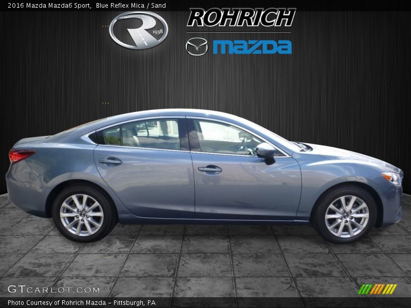 Blue Reflex Mica / Sand 2016 Mazda Mazda6 Sport