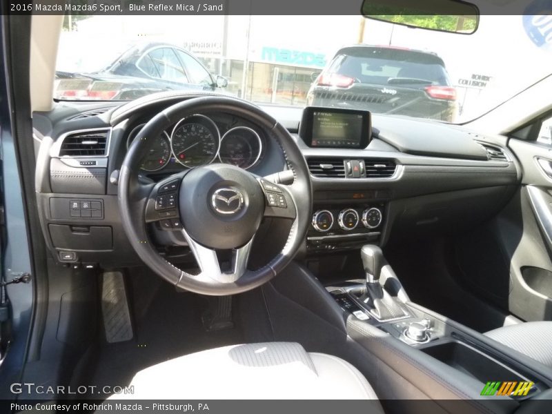Blue Reflex Mica / Sand 2016 Mazda Mazda6 Sport