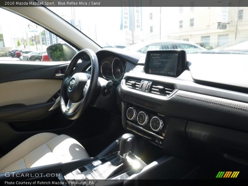 Blue Reflex Mica / Sand 2016 Mazda Mazda6 Sport