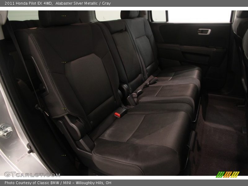 Alabaster Silver Metallic / Gray 2011 Honda Pilot EX 4WD