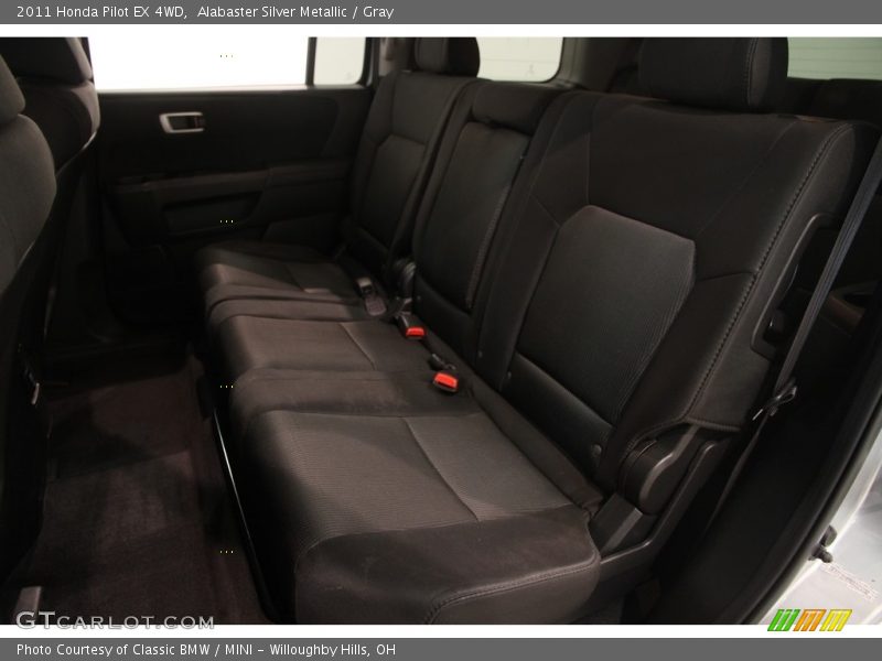 Alabaster Silver Metallic / Gray 2011 Honda Pilot EX 4WD