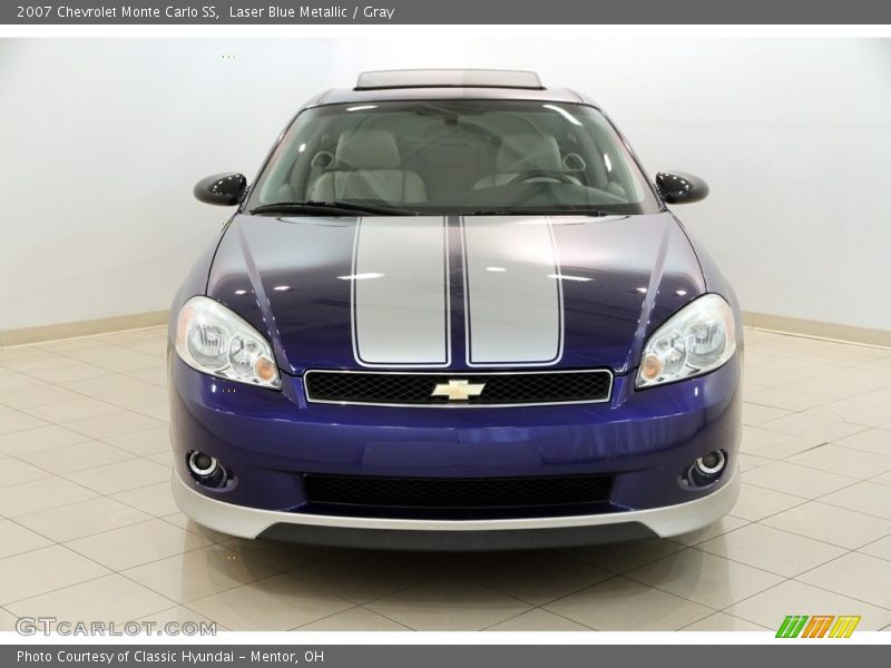 Laser Blue Metallic / Gray 2007 Chevrolet Monte Carlo SS