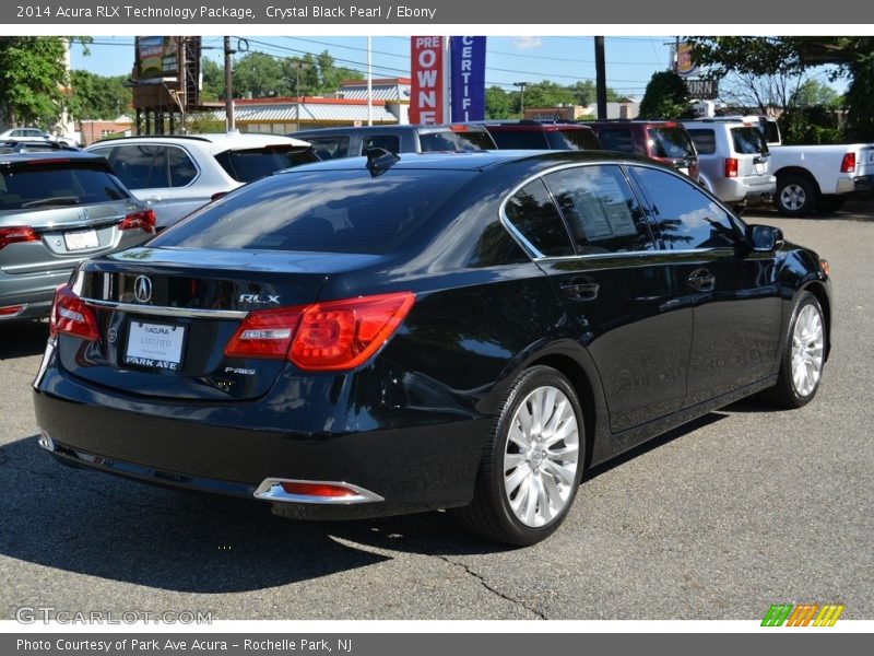 Crystal Black Pearl / Ebony 2014 Acura RLX Technology Package