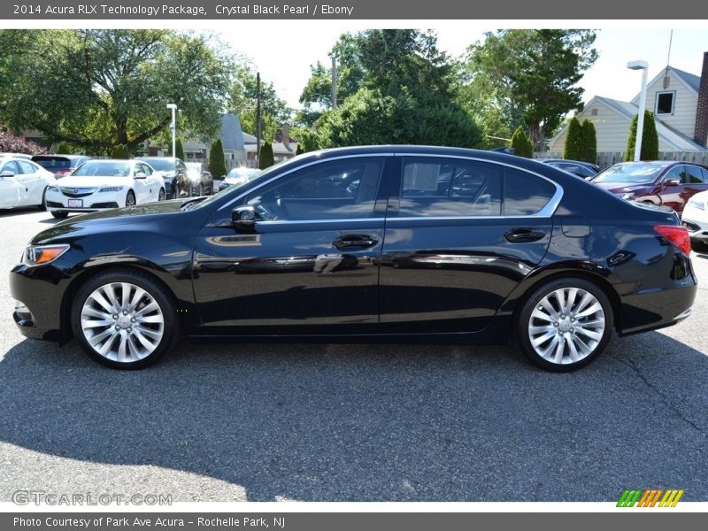 Crystal Black Pearl / Ebony 2014 Acura RLX Technology Package