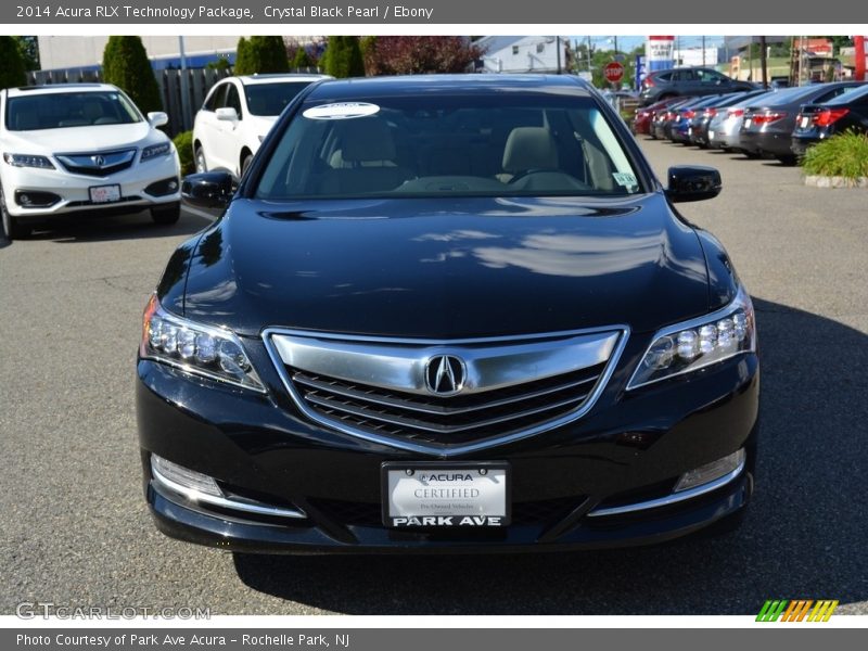 Crystal Black Pearl / Ebony 2014 Acura RLX Technology Package