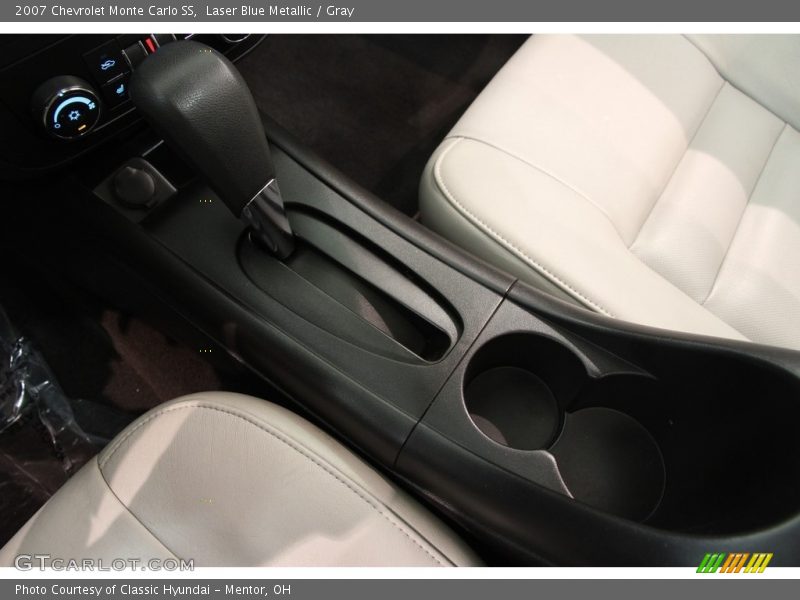 Laser Blue Metallic / Gray 2007 Chevrolet Monte Carlo SS