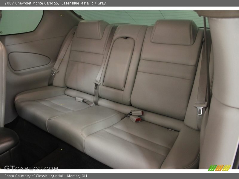 Laser Blue Metallic / Gray 2007 Chevrolet Monte Carlo SS