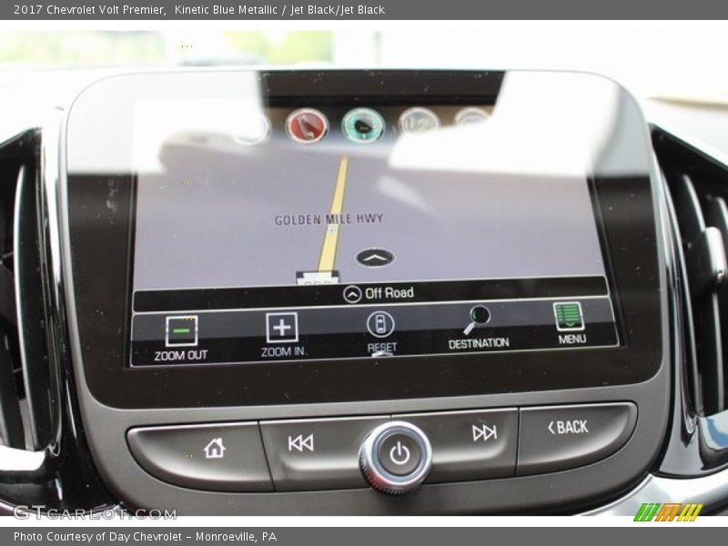 Navigation of 2017 Volt Premier