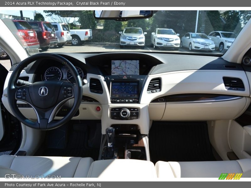 Crystal Black Pearl / Ebony 2014 Acura RLX Technology Package