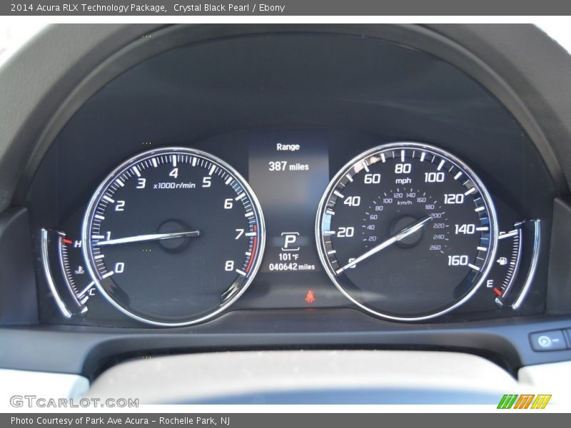 Crystal Black Pearl / Ebony 2014 Acura RLX Technology Package