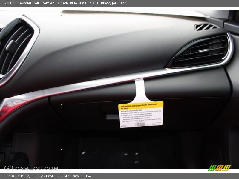 Kinetic Blue Metallic / Jet Black/Jet Black 2017 Chevrolet Volt Premier