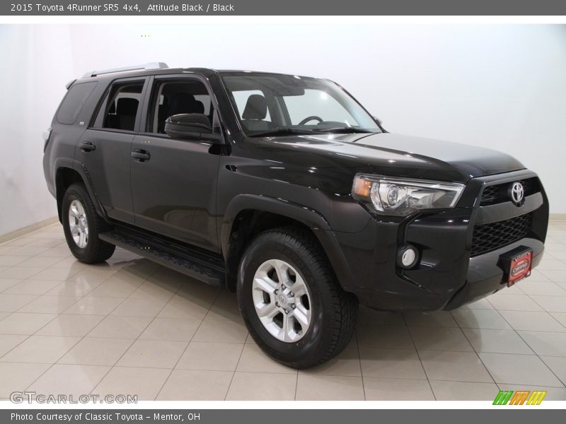 Attitude Black / Black 2015 Toyota 4Runner SR5 4x4
