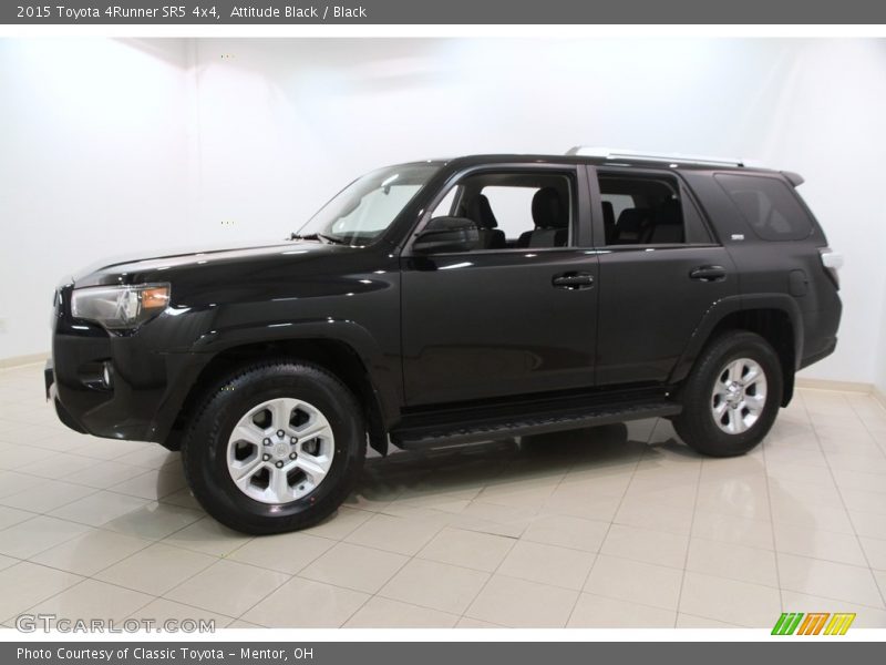 Attitude Black / Black 2015 Toyota 4Runner SR5 4x4