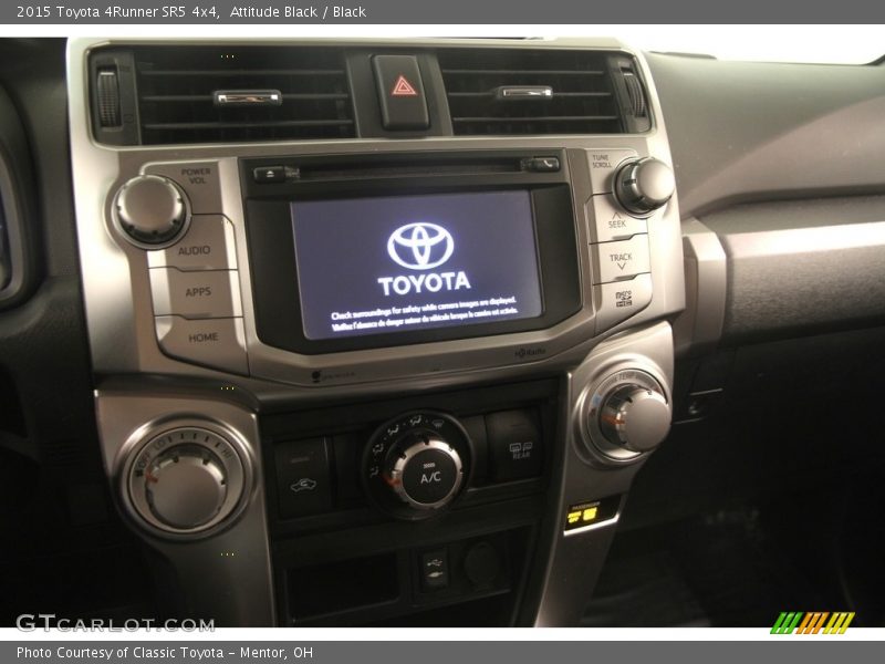 Attitude Black / Black 2015 Toyota 4Runner SR5 4x4
