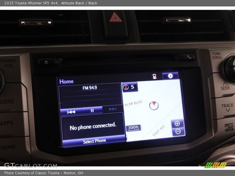 Attitude Black / Black 2015 Toyota 4Runner SR5 4x4