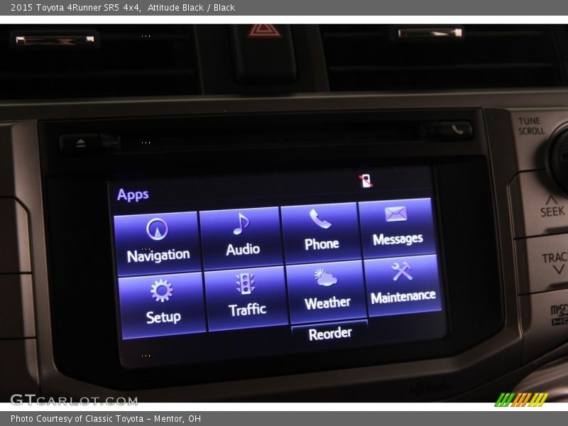 Attitude Black / Black 2015 Toyota 4Runner SR5 4x4