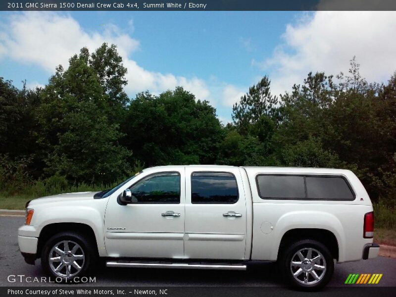 Summit White / Ebony 2011 GMC Sierra 1500 Denali Crew Cab 4x4