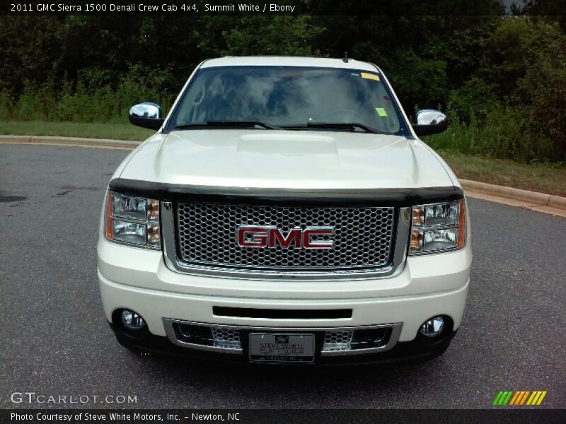 Summit White / Ebony 2011 GMC Sierra 1500 Denali Crew Cab 4x4