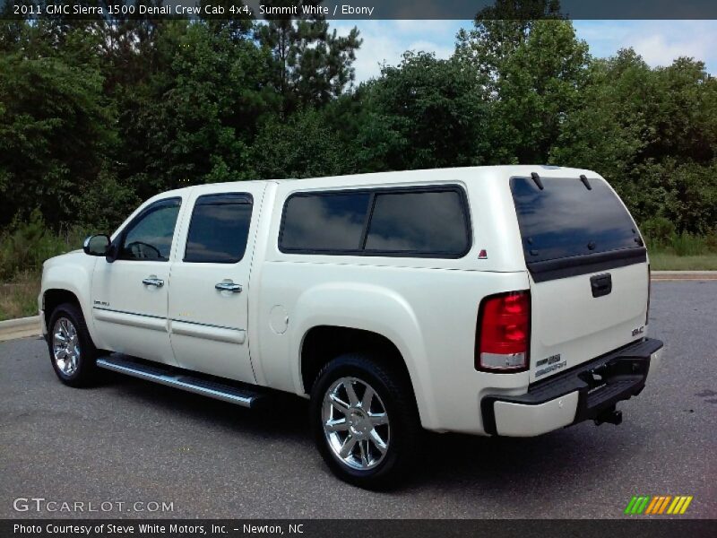 Summit White / Ebony 2011 GMC Sierra 1500 Denali Crew Cab 4x4