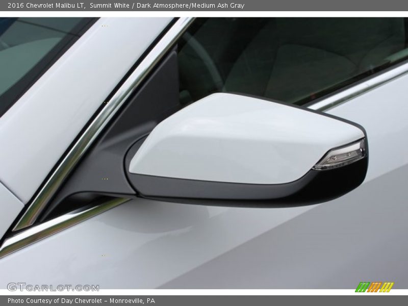 Summit White / Dark Atmosphere/Medium Ash Gray 2016 Chevrolet Malibu LT