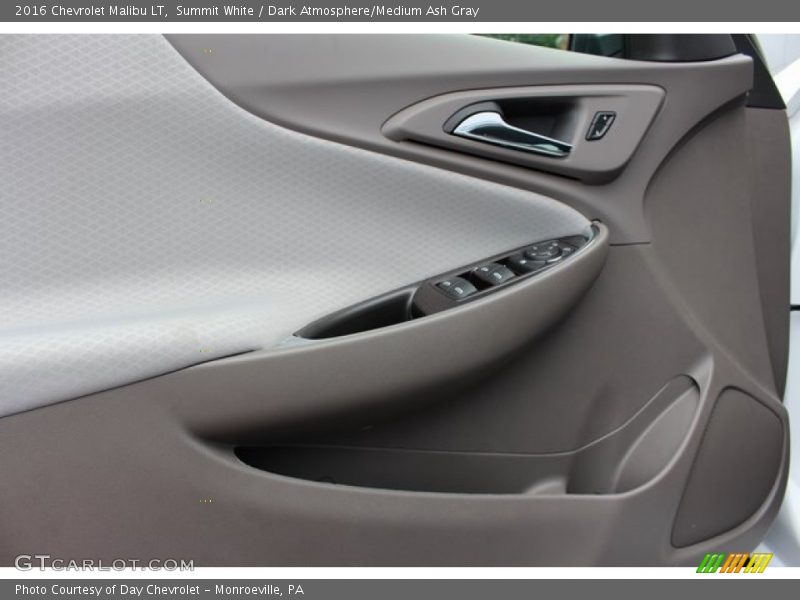 Summit White / Dark Atmosphere/Medium Ash Gray 2016 Chevrolet Malibu LT