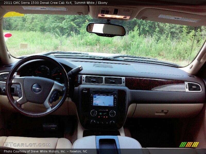 Summit White / Ebony 2011 GMC Sierra 1500 Denali Crew Cab 4x4