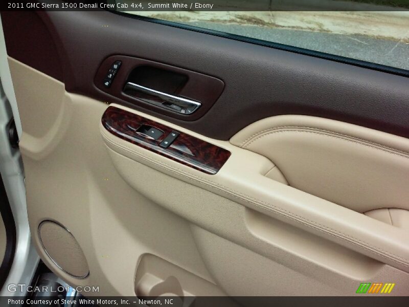 Summit White / Ebony 2011 GMC Sierra 1500 Denali Crew Cab 4x4