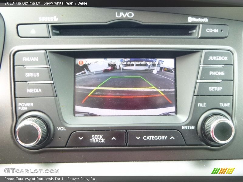 Snow White Pearl / Beige 2013 Kia Optima LX