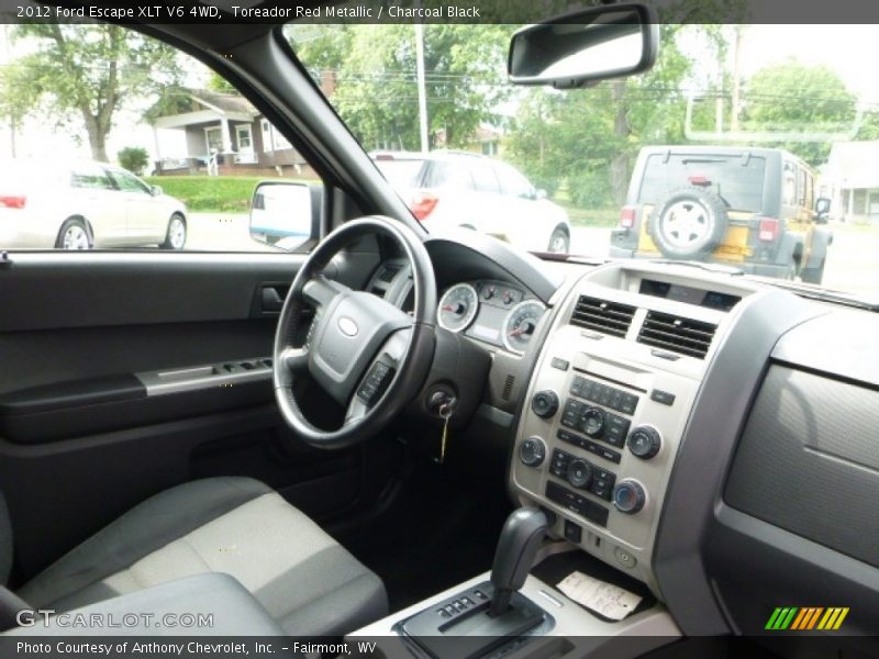 Toreador Red Metallic / Charcoal Black 2012 Ford Escape XLT V6 4WD