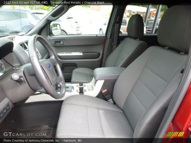 Toreador Red Metallic / Charcoal Black 2012 Ford Escape XLT V6 4WD