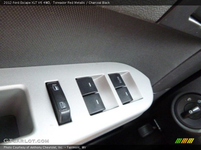 Toreador Red Metallic / Charcoal Black 2012 Ford Escape XLT V6 4WD