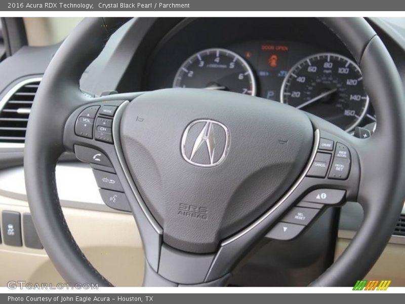 Crystal Black Pearl / Parchment 2016 Acura RDX Technology