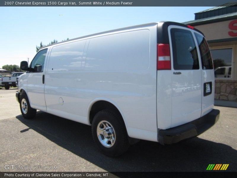 Summit White / Medium Pewter 2007 Chevrolet Express 1500 Cargo Van
