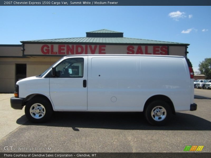 Summit White / Medium Pewter 2007 Chevrolet Express 1500 Cargo Van