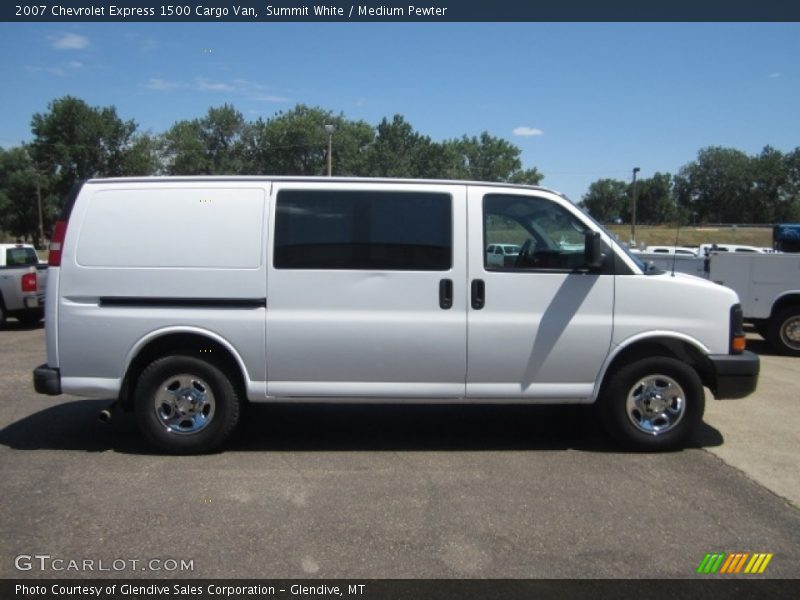 Summit White / Medium Pewter 2007 Chevrolet Express 1500 Cargo Van
