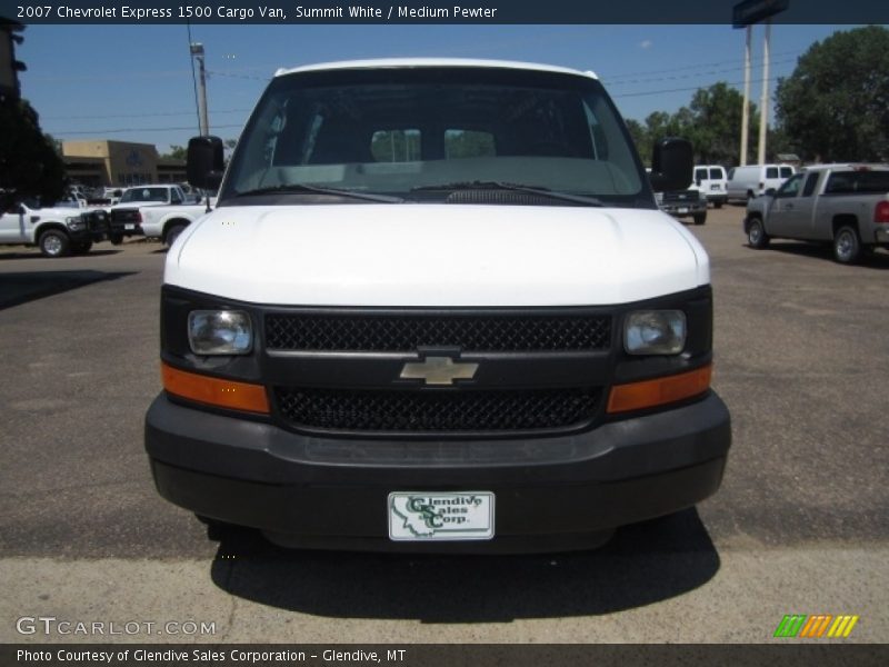 Summit White / Medium Pewter 2007 Chevrolet Express 1500 Cargo Van