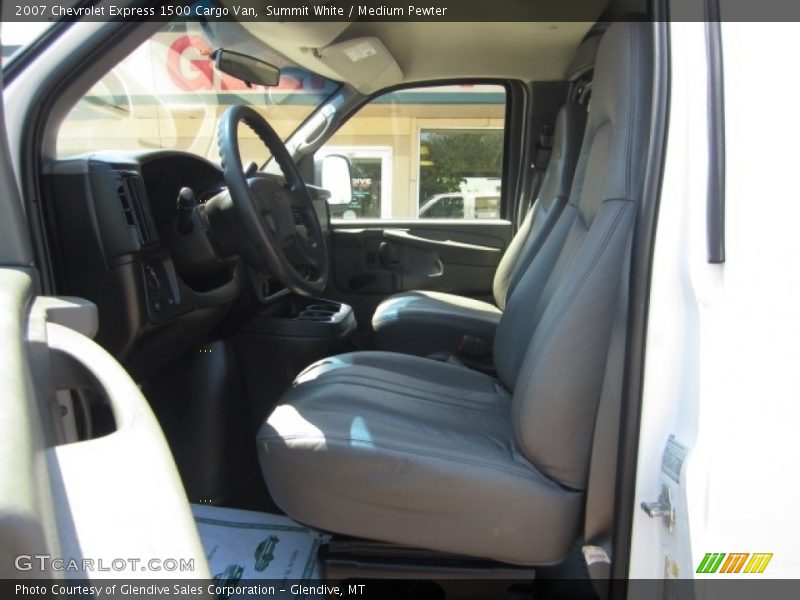 Summit White / Medium Pewter 2007 Chevrolet Express 1500 Cargo Van