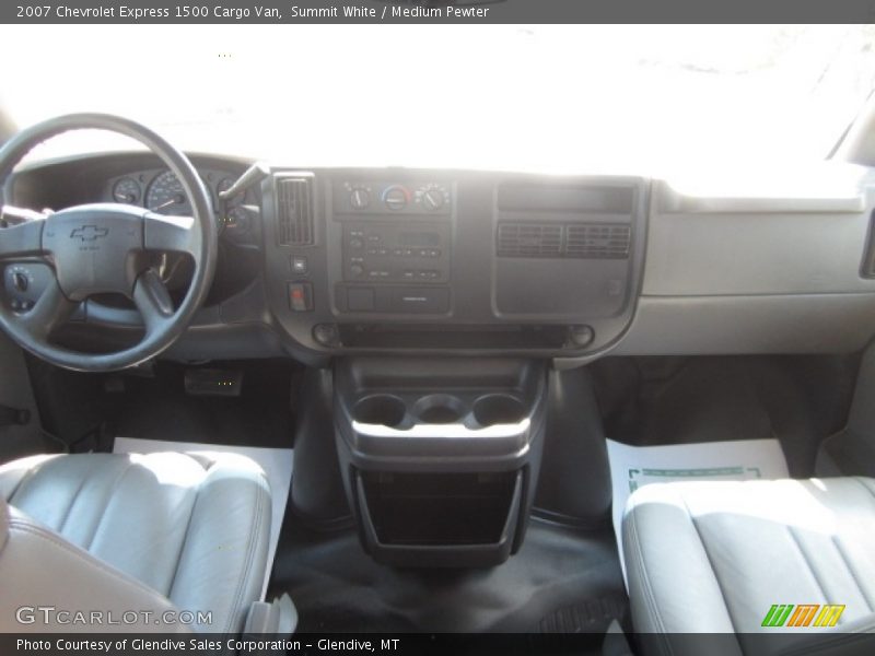 Summit White / Medium Pewter 2007 Chevrolet Express 1500 Cargo Van