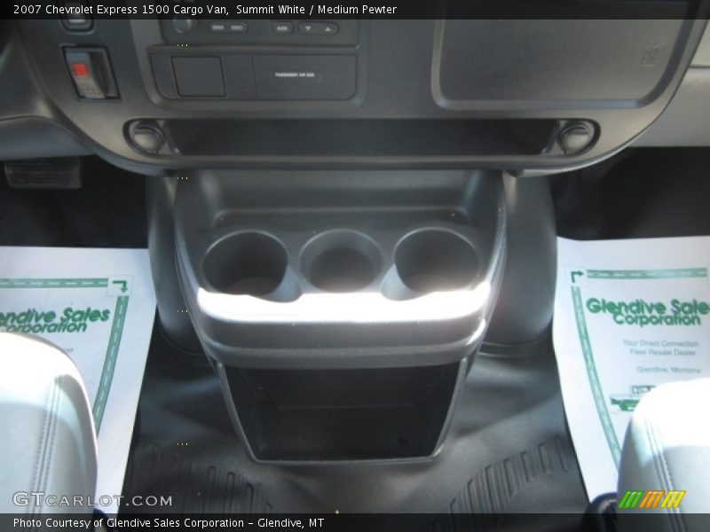 Summit White / Medium Pewter 2007 Chevrolet Express 1500 Cargo Van