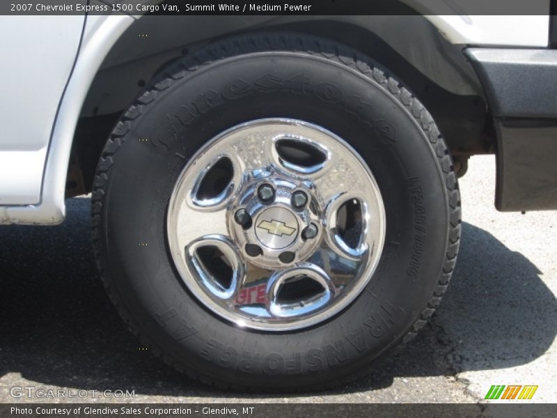 Summit White / Medium Pewter 2007 Chevrolet Express 1500 Cargo Van