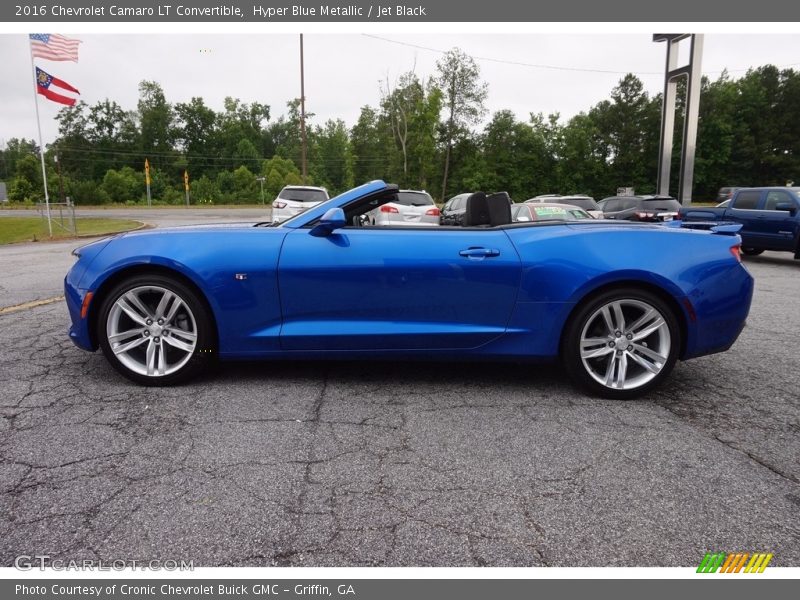  2016 Camaro LT Convertible Hyper Blue Metallic