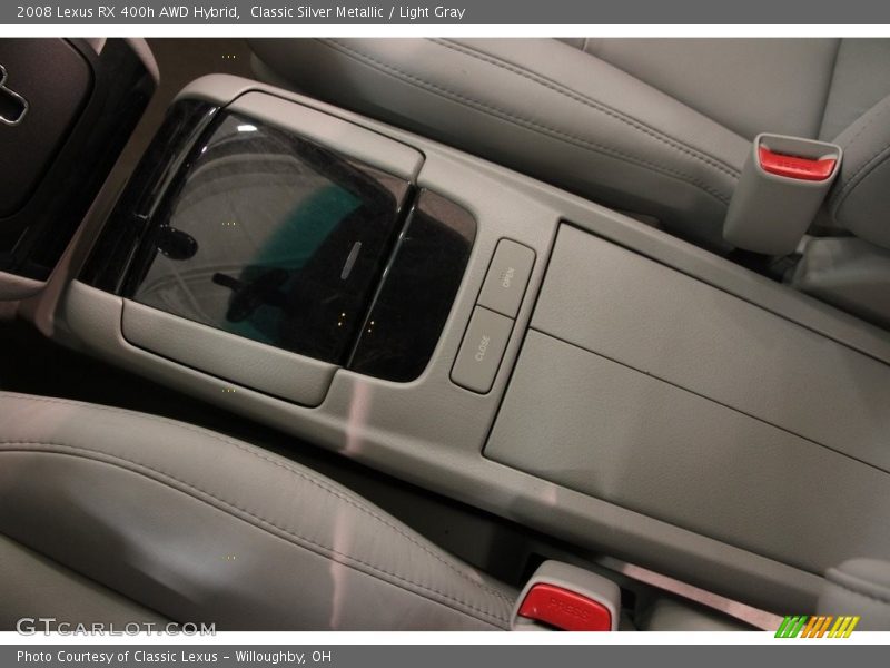 Classic Silver Metallic / Light Gray 2008 Lexus RX 400h AWD Hybrid